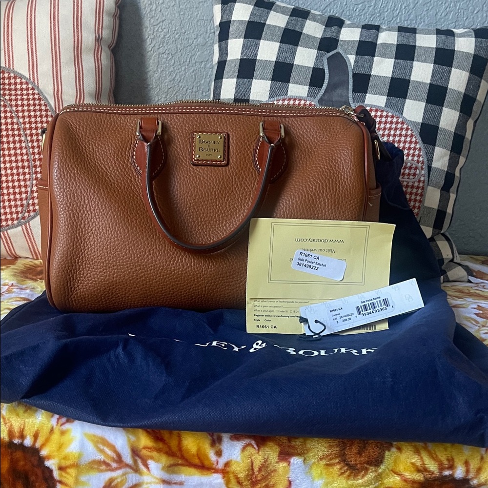 Dooney & Bourke Brown Satchel